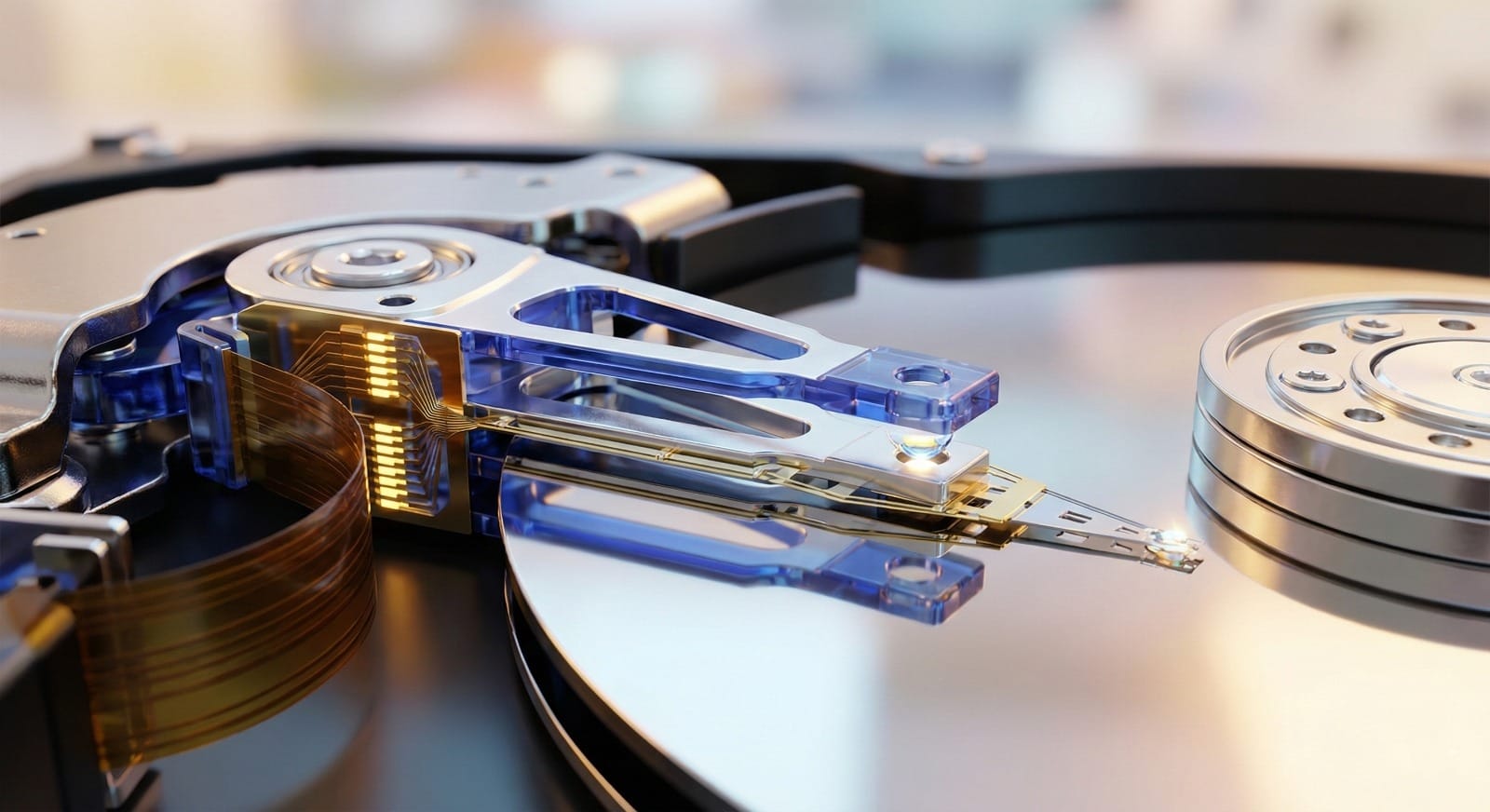 Engenharia reversa e micro-soldagem em placa lógica de HD